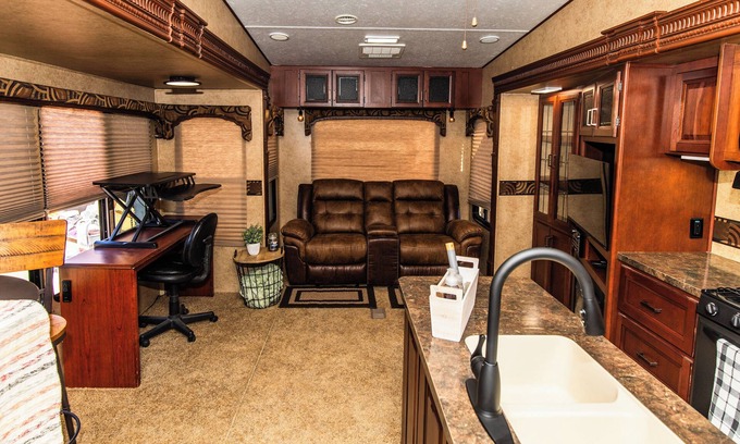 Mesilla Park House | Luxury living in a roomy 5th wheel located in a secluded pecan orchard.