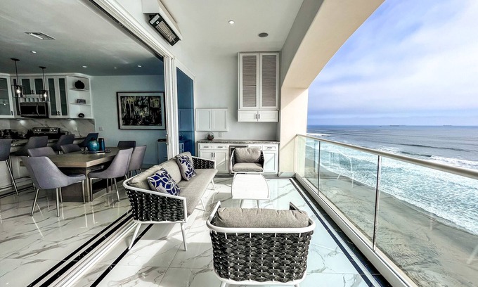 Rosarito Condo | Luxury-MarYSolCondo-Beachfront-4BR-11thFLR-Rosarto