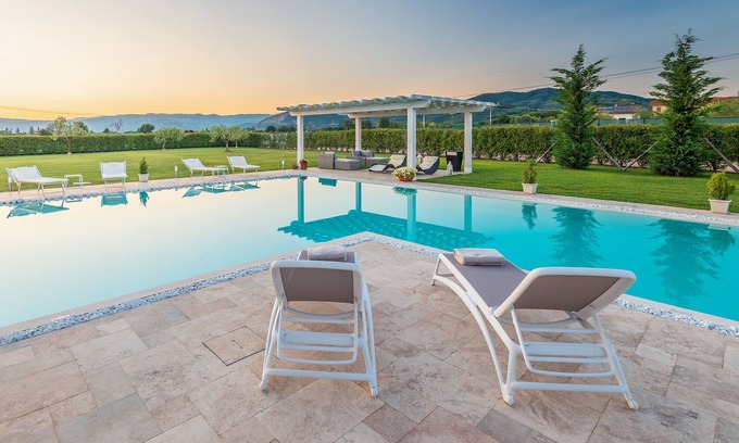 Monsummano Terme Villa | Luxury modern villa with A/C, pool, Jacuzzi, Sauna and Turkish bath near Lucca