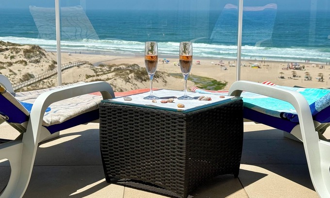 Obidos Apartment | Luxury Penthouse Eva 180 degree Oceanview, Praia d'El Rey Silvercoast, Amoreira