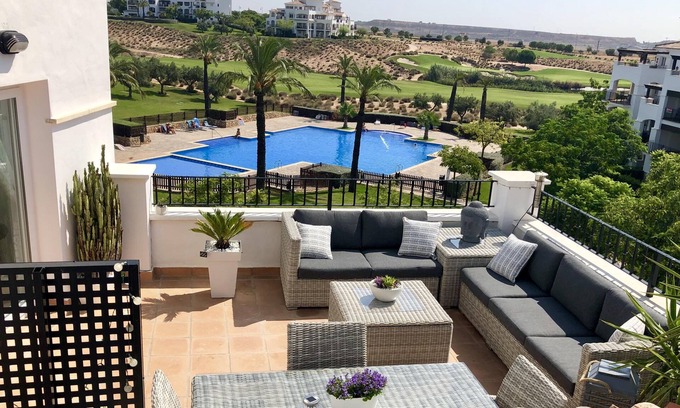 Sucina Apartment | Luxury Penthouse Pool And 4th Fairway