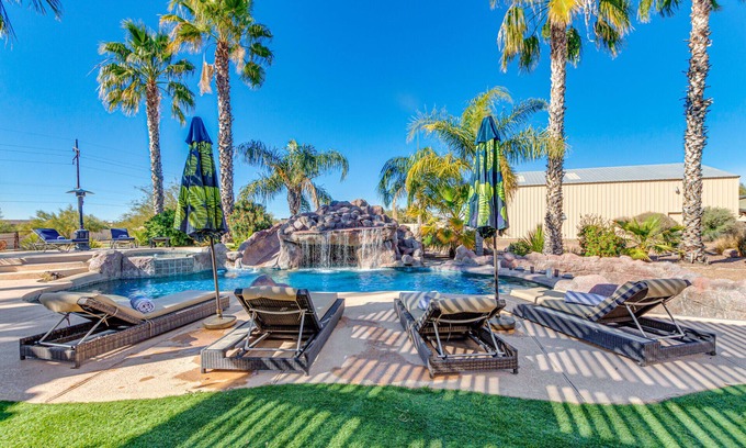 Desert View Village House | Luxury Resort-Style Getaway & Entertainment Haven