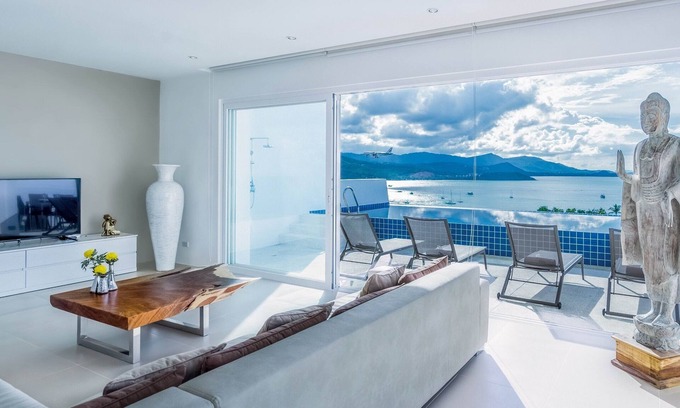 Plai Laem Villa | Luxury Sea View Pool Villa H @ uniQUe Residences - 4 bedrooms