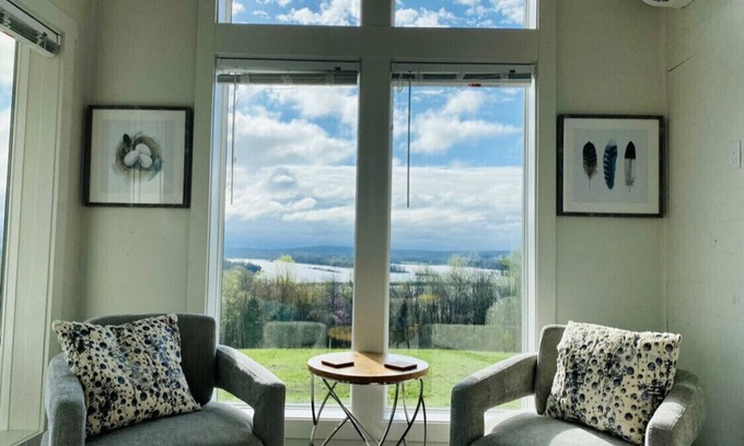 Chickamauga Lake House | Luxury Tiny Home with River Views on 300 Acre Farm
