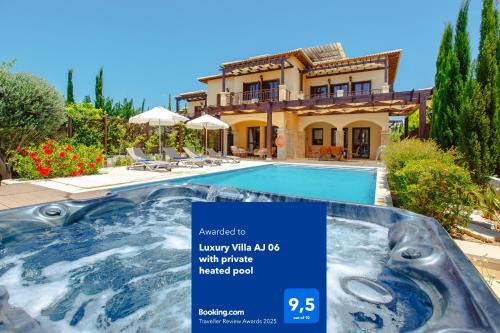 Aphrodite Hills Villa | Luxury Villa AJ 06 with private heated pool