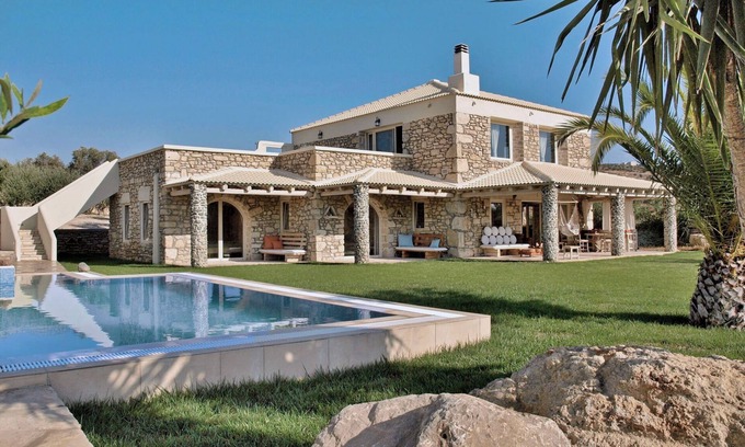 Pitsidia Villa | Luxury villa Armonia in quiet position, private pool -Pitsidia Matala Kamilari