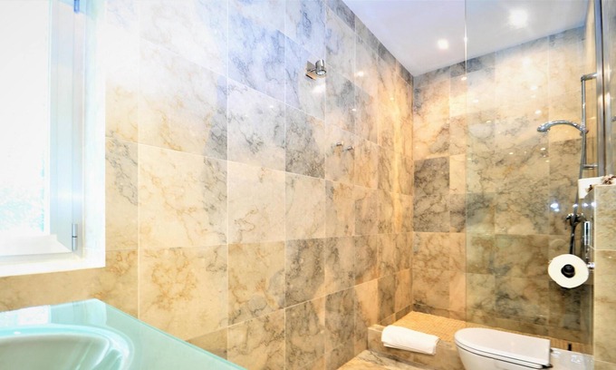 Badia Blava Villa | Luxury villa BAY BLUE with sea views and fibre optic network and air conditioning - Free Wifi