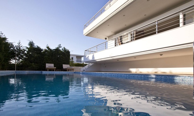 Loutraki Villa | Luxury villa Loutraki with private heated pool