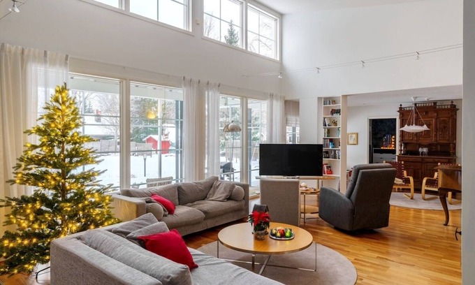 Rovaniemi House | Luxury Villa Rivart, Sauna