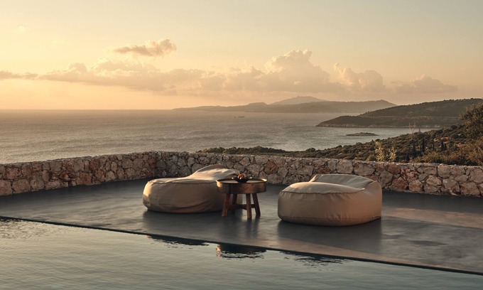 Korithi Villa | Luxury villa with private pool and amazing sea view