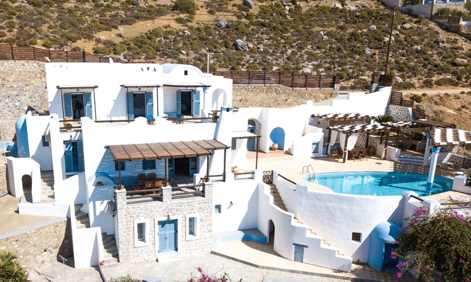 Kalymnos Villa | Luxury Waterfront Vacation Villa in Kalymnos, Greece with Private Pool