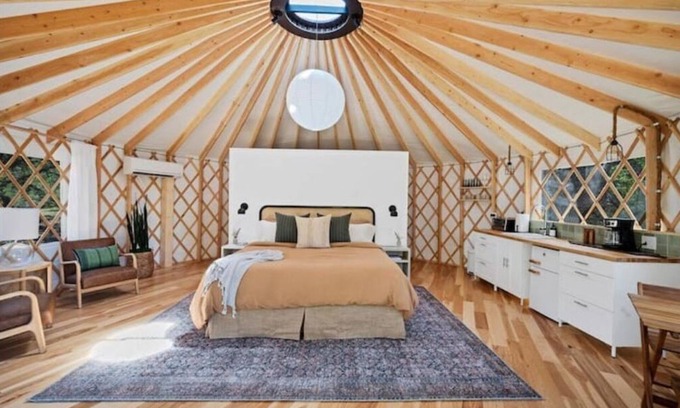 Wimberley House | Luxury Yurt, Alpacas, and Llamas near Downtown Wimberley and Wineries
