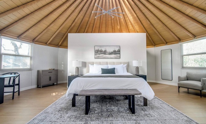 Fredericksburg House | Luxury Yurt in Texas Wine Country