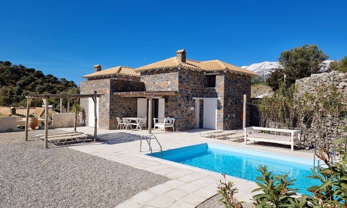 Vizari Villa | Magical Crete Villa| Villa Giorgos | Beautiful Sea & Landmark views | Terrace &.