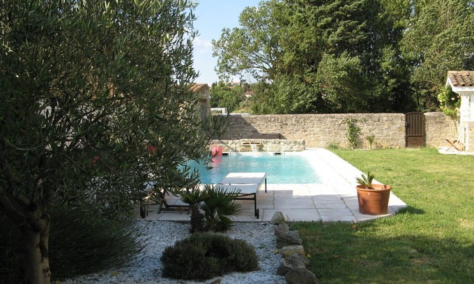Pennautier House | MAGNIFICENT CHARMING HOUSE . RARE landscaped pool and lush garden