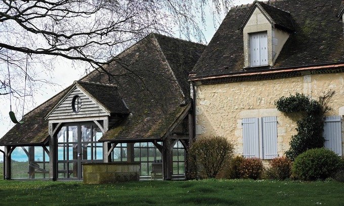 Perche-en-Noce House | Magnificent Perche house, heated swimming pool, garden with panoramic view