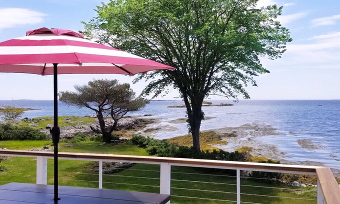 Harpswell House | Maine Coast Experience. Full 180 Degree Ocean View. 275ft of frontage.