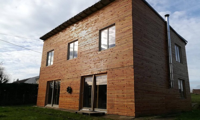 La Chapelle-Encherie House | Maison Écologique en Paille