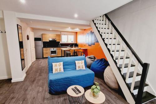 Agen House | Maison, 4 à 6 pers, clim, parking privé, 2 chambres