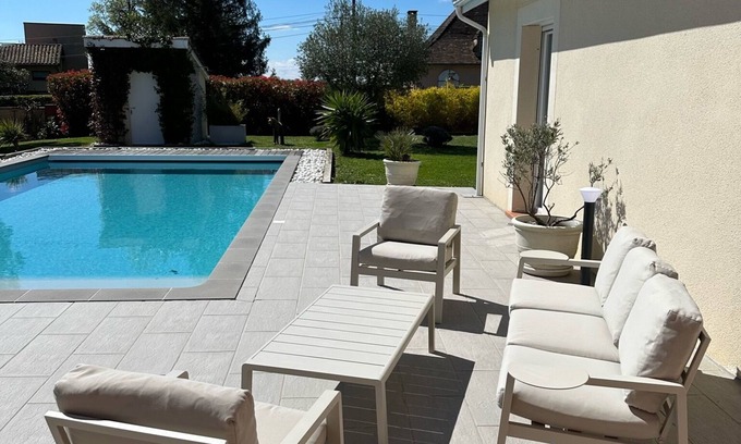 Lapeyrouse-Fossat House | Maison 8 Couchages Avec Piscine à Lapeyrouse Fossat
