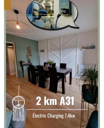 Rolampont Apartment | Maison avec Borne de recharge N1