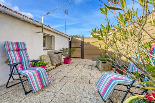 L'Epine House | Maison charmante à L'Épine avec jardin clôturé et terrasse