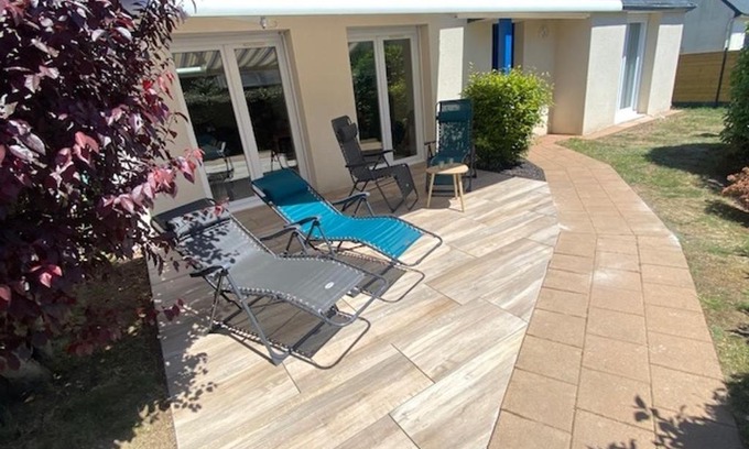 Arzon House | Maison charmante proches plages - 9 pers. - jardin, vélos, calme - Arzon - FR-1-639-22