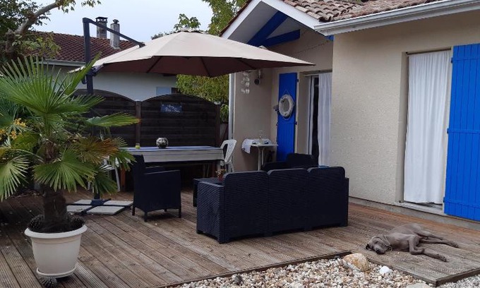 Taussat House | Maison de 2 chambres a Lanton a 300 m de la plage avec jardin clos et wifi