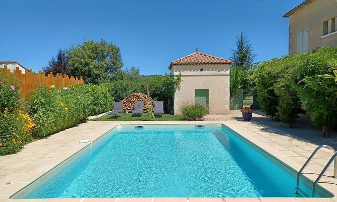 Lagardelle House | Maison de Caractère Pour 11personnes Avec Grande Piscine Privée, Vallée du Lot