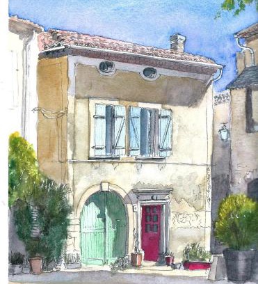 Venterol House | Maison de Vacances Provençale " Les Volets Vert "