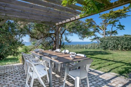 Saint-Gildas-de-Rhuys House | Maison en front de mer- 10 Personnes - Jardin
