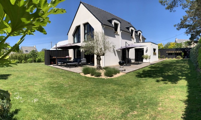 Carantec House | Maison les Agapanthes 9 people