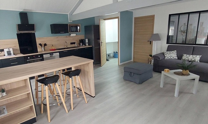 Salles sur Mer House | Maison Neuve au Calme, à 6 mn de la Plage et 12km de la Rochelle