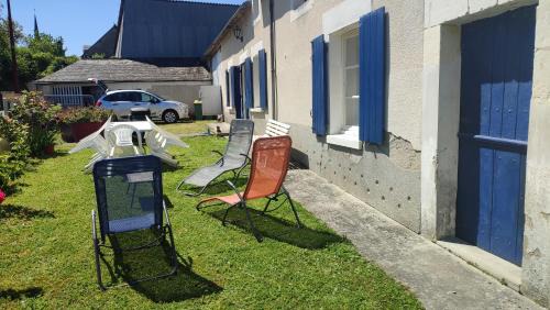 Lucay-le-Male House | Maison plain pied, 2 chambres, longère typique , fraiche, dans bourg avec tous commerces