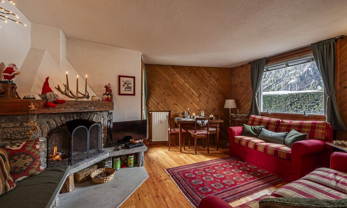 Courmayeur Apartment | Maison Simone- Wifi -Parking & Mountain View