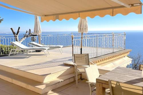 Theoule-Superieur Villa | maison vue mer panoramique et jacuzzi