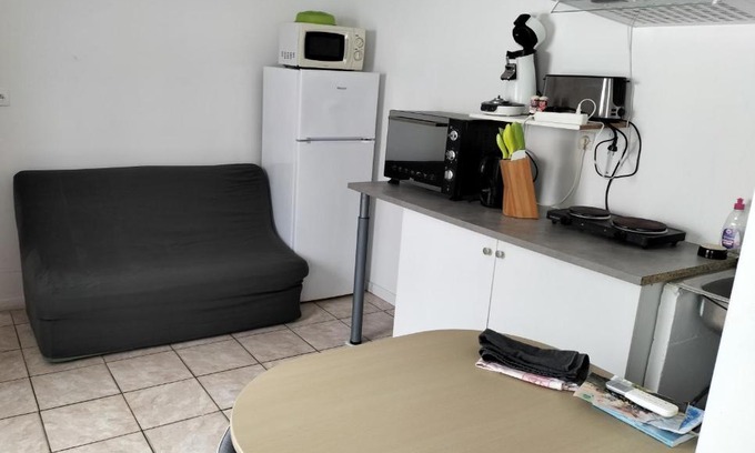 Saint-Michel-en-l'Herm Apartment | Maisonnée avec une chambre