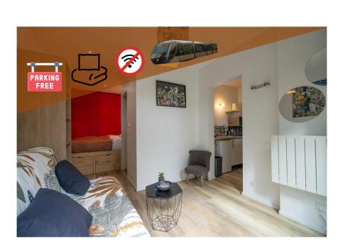 Pessac Apartment | Maisonnette - Proximité ville & tram