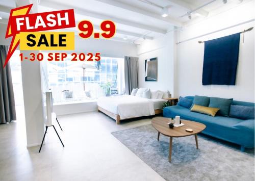 Ploenchit Apartment | mali Loft Studio for Family & Friends 1MIN to BTS