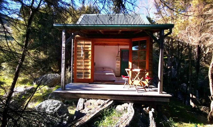 Christchurch District Other | Manaaki Mai, Rustic Retreat Bush Cabin