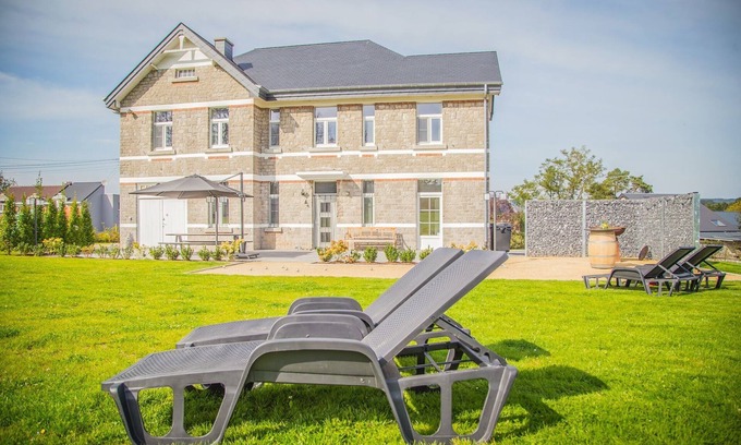 Grandhan Villa | Mansion near Durbuy with Sauna and Playroom