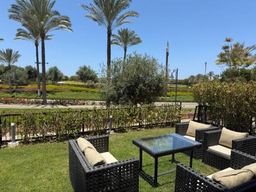 Shurtah al-Dakhlah Ski Chalet | Marassi North Coast Ground floor 3 bedrooms Direct on The Address Golf course - Access to Crystal Lagoon -Steps to El Alamein hotel & Marina