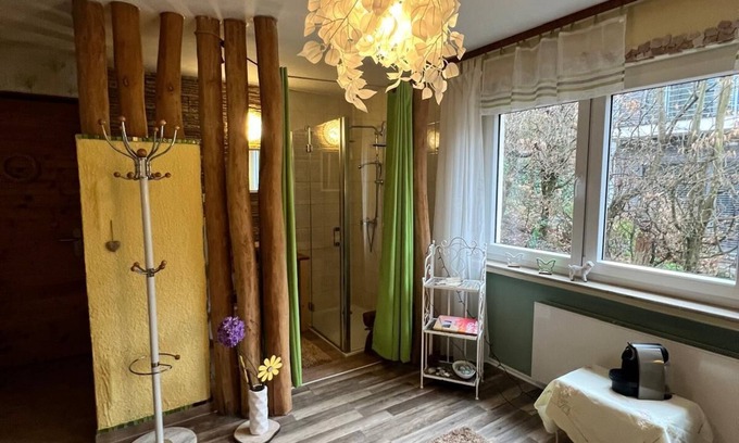 Marburg Apartment | Marburg apartment smart Luisa in a quiet location on the edge of the forest with balcony