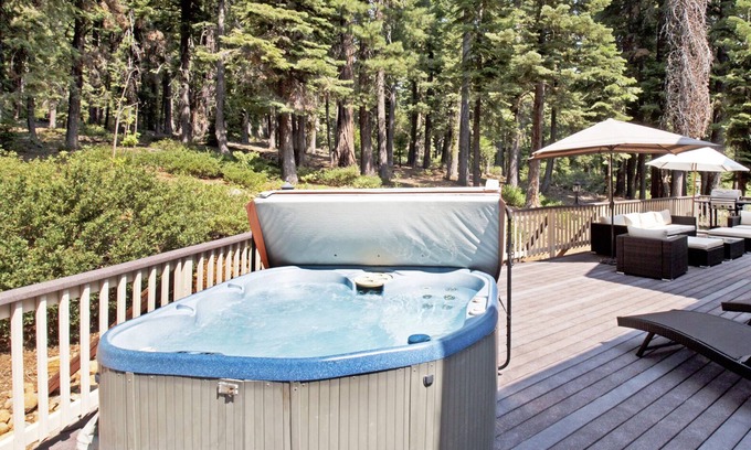 Tahoe Woods House | Marie's Getaway - Pool table * Private beach access * HOT TUB