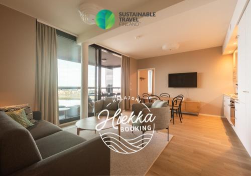 Kalajoki Apartment | Marina Chalets A37 by Hiekka Booking - sisältää liinavaatteet ja loppusiivouksen