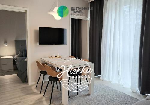 Kalajoki Apartment | Marina Chalets RANGE by Hiekka Booking - sisältää liinavaatteet ja loppusiivouksen