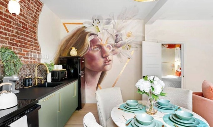 Golden Triangle Apartment | Marissa Napoletano Art Suite 112