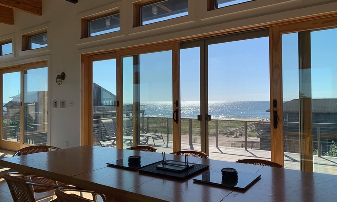 Fire Island House | Marooned, Fire Island! Great ocean views, just steps to the beach.