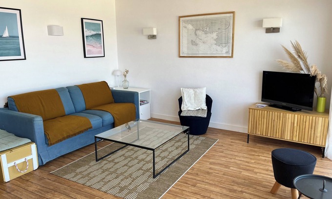 Quiberon Apartment | Maryland. Sea View Port Haliguen Porigo Beach. Classement 3*