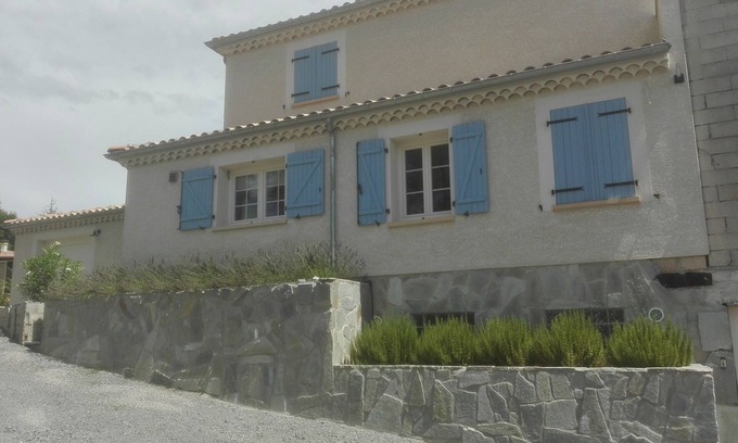 Chambonas Villa | Mas De Vignal Property. Villa for 10 pers. with beautiful infinity pool.